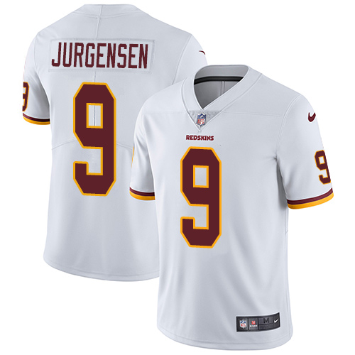 Nike Redskins #9 Sonny Jurgensen White Men's Stitched NFL Vapor Untouchable Limited Jersey